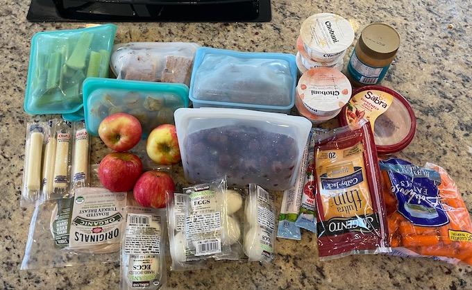 Healthy Road Trip Snacks | On The Go Snacks, Plane