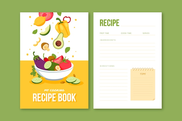 Meal Plan With a Recipe Book Notion Template