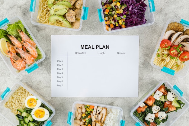 Meal Plan and Recipe Book Work Together